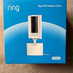 Brand New Ring Pan-Tilt Indoor Camera in White